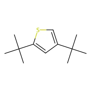 2,4-Di-tert-butylthiophene structure