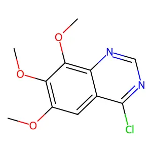 4-Chloro-6,7,8-trimethoxyquinazoline structure