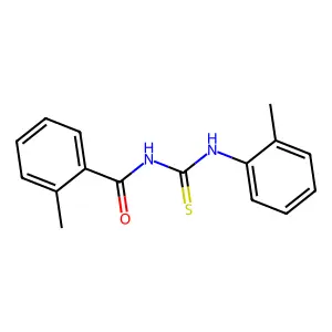 2-methyl-N-[(2-methylphenyl)carbamothioyl]benzamide structure