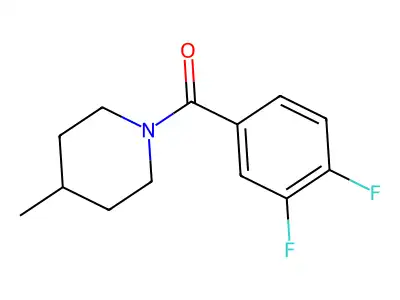 1-(3,4-Difluorobenzoyl)-4-methylpiperidine structure