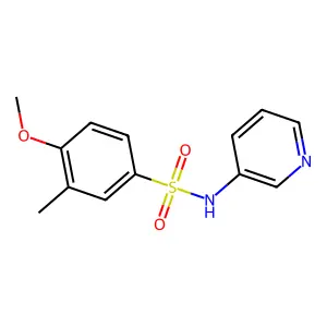 4-methoxy-3-methyl-N-(3-pyridinyl)benzenesulfonamide structure
