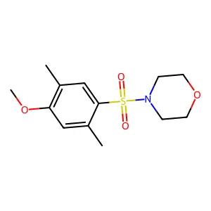 4-(4-Methoxy-2,5-dimethylphenyl)sulfonylmorpholine structure