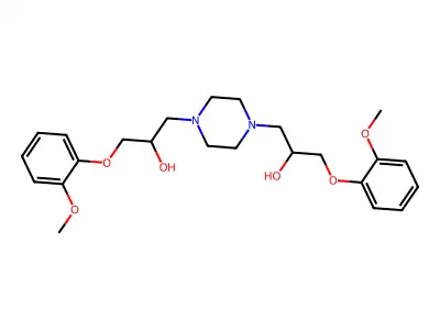 Ranolazine Impurity 3 structure