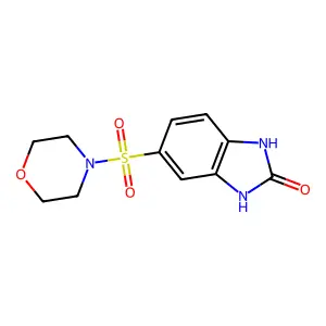 5-(Morpholine-4-sulfonyl)-1,3-dihydro-benzoimidazol-2-one structure