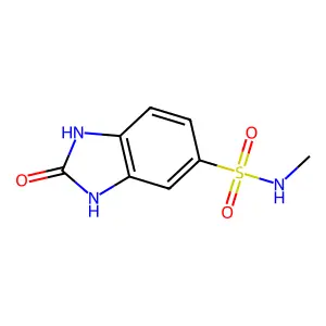 N-methyl-2-oxo-1,3-dihydrobenzimidazole-5-sulfonamide structure