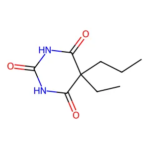 5-Ethyl-5-propylpyrimidine-2,4,6(1H,3H,5H)-trione structure