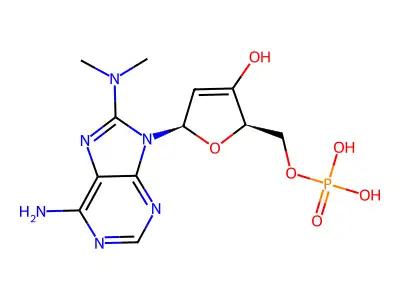(3S)-3,5-dihydroxy-3-methylpentanoic acid structure
