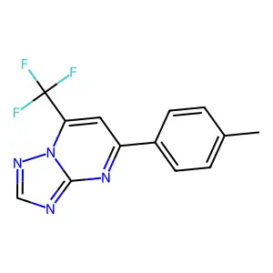 5-(4-Methylphenyl)-7-(trifluoromethyl)[1,2,4]triazolo[1,5-a]pyrimidine structure