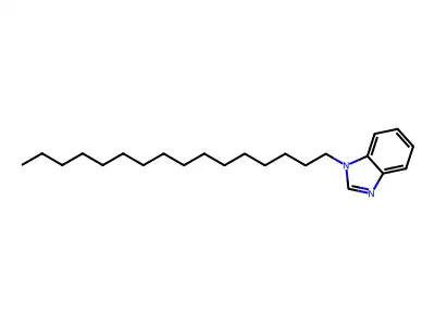 1-Hexadecyl-1H-benzimidazole structure