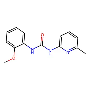 1-(2-Methoxyphenyl)-3-(6-methylpyridin-2-yl)urea structure