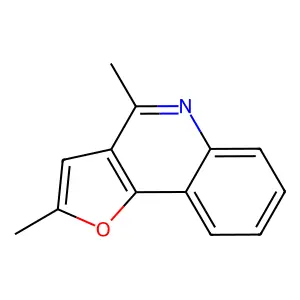 2,4-Dimethylfuro[3,2-c]quinoline structure
