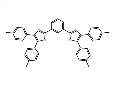1H-Imidazole, 2,2'-(1,3-phenylene)bis[4,5-bis(4-methylphenyl)- structure