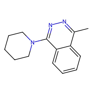 1-Methyl-4-(piperidin-1-yl)phthalazine structure