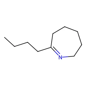 7-Butyl-3,4,5,6-tetrahydro-2H-azepine structure