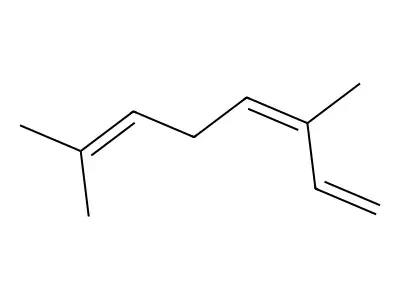beta-Ocimene, (3Z)- structure