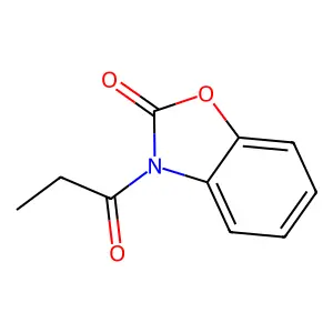 3-Propionyl-2-benzoxazolinone structure