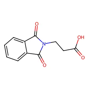 3-Phthalimidopropionic acid structure