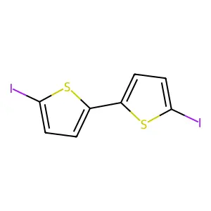 5,5'-Diiodo-2,2'-bithiophene structure