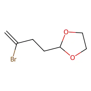 2-(3-Bromo-but-3-enyl)-[1,3]dioxolane structure