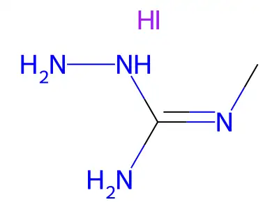 1-Amino-3-methylguanidine structure