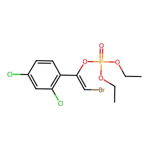 Bromfenvinfos structure