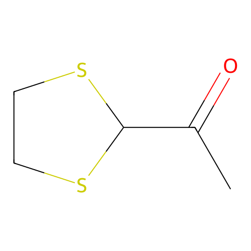 3-乙酰基-1,3-二硫杂环戊烷 structure