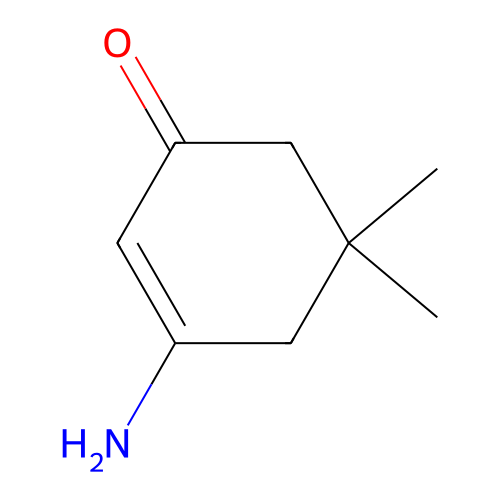 3-Amino-5,5-dimethyl-2-cyclohexen-1-one structure