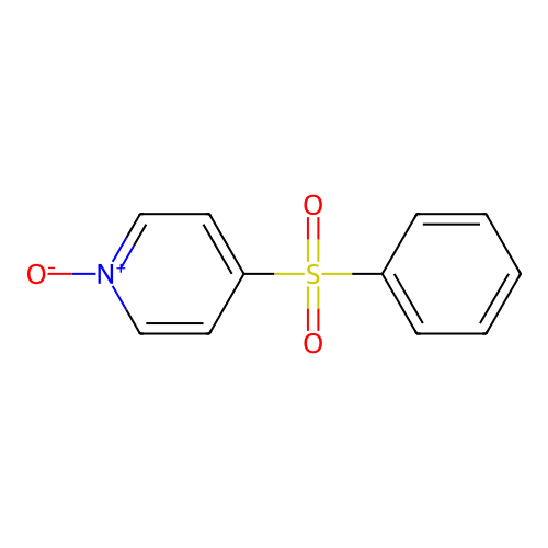 4-(苯磺酰基)吡啶-1-氧化物 structure