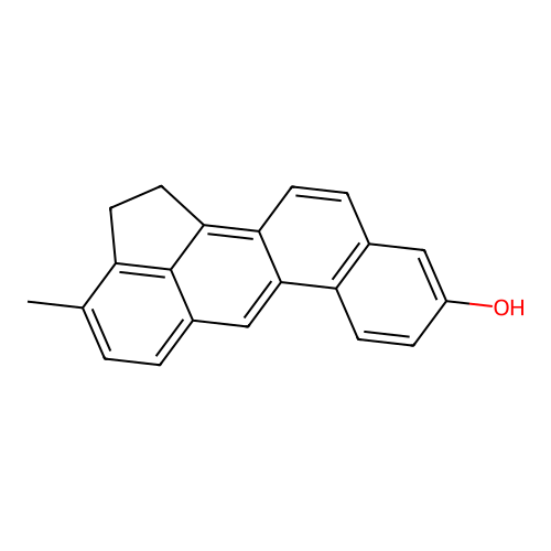 Benz(j)aceanthrylen-9-ol, 1,2-dihydro-3-methyl- structure