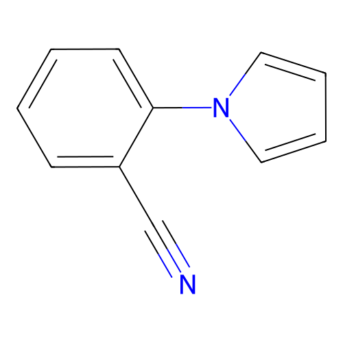 2-(1H-pyrrol-1-yl)benzonitrile structure