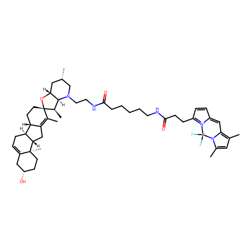 Bodipy Cyclopamine structure