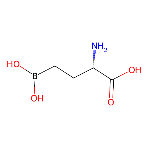 (S)-2-Amino-4-boronobutanoic acid structure