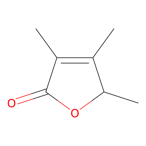 3,4,5-trimethylfuran-2(5H)-one structure