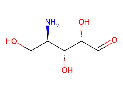 4-Amino-4-deoxyarabinose structure