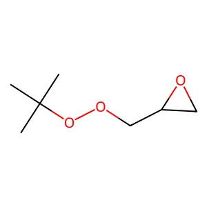 t-Butylperoxymethyloxirane structure