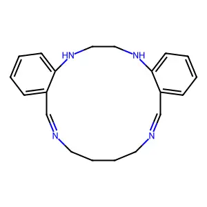7,8,9,10,17,18,19,20-octahydrodibenzotetraazacyclohexadecine structure
