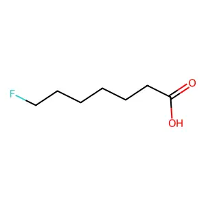 7-氟庚酸 structure
