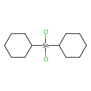 Stannane, dichlorodicyclohexyl- structure
