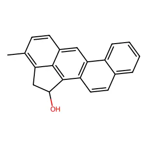 1,2-Dihydro-3-methylbenz(j)aceanthrylen-1-ol structure