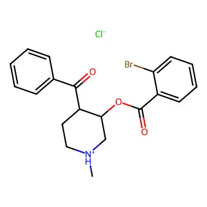 C20H20BrNO3.ClH structure