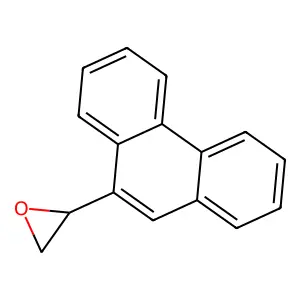 9-Phenanthryloxirane structure