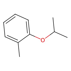Benzene, 1-methyl-2-(1-methylethoxy)- structure
