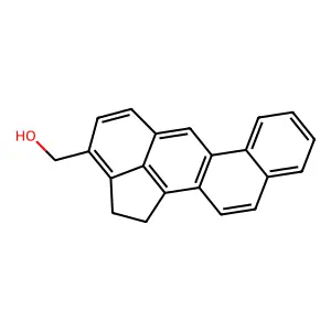 3-Hydroxymethylcholanthrene structure