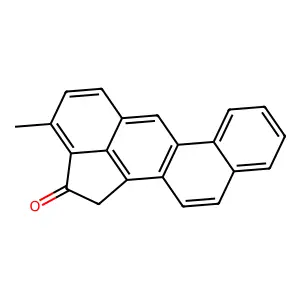3-Methylbenz(j)aceanthrylen-2(1H)-one structure