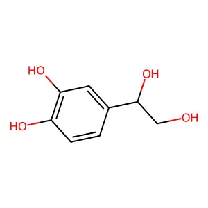 3,4-Dihydroxyphenylglycol, (S)- structure