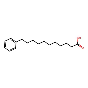 11-苯基十一酸 structure