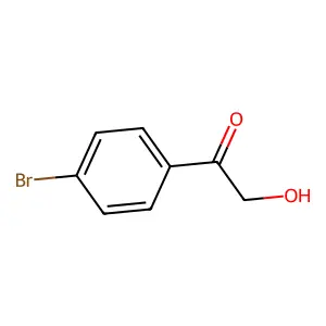 1-(4-Bromophenyl)-2-hydroxyethan-1-one structure