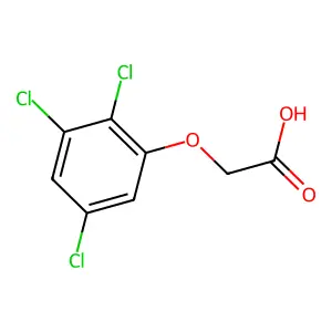 Acetic acid, (2,3,5-trichlorophenoxy)- structure