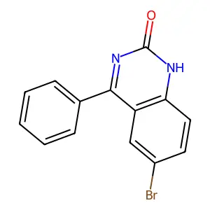 2(1H)-Quinazolinone, 6-bromo-4-phenyl- structure