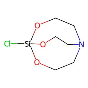 2,8,9-Trioxa-5-aza-1-silabicyclo(3.3.3)undecane, 1-chloro- structure